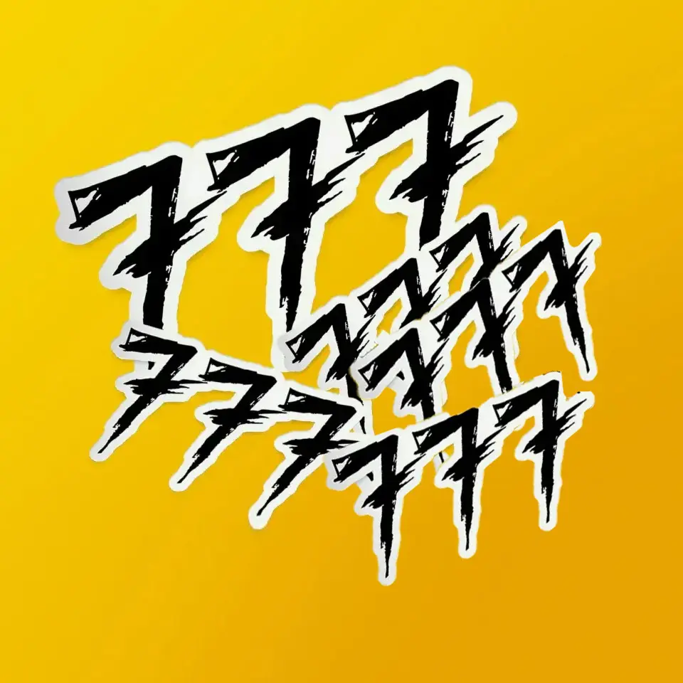 Pack stickere „777”